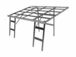 TABLE ALU PLIANTE INCLINÉE 100x150 H60/90